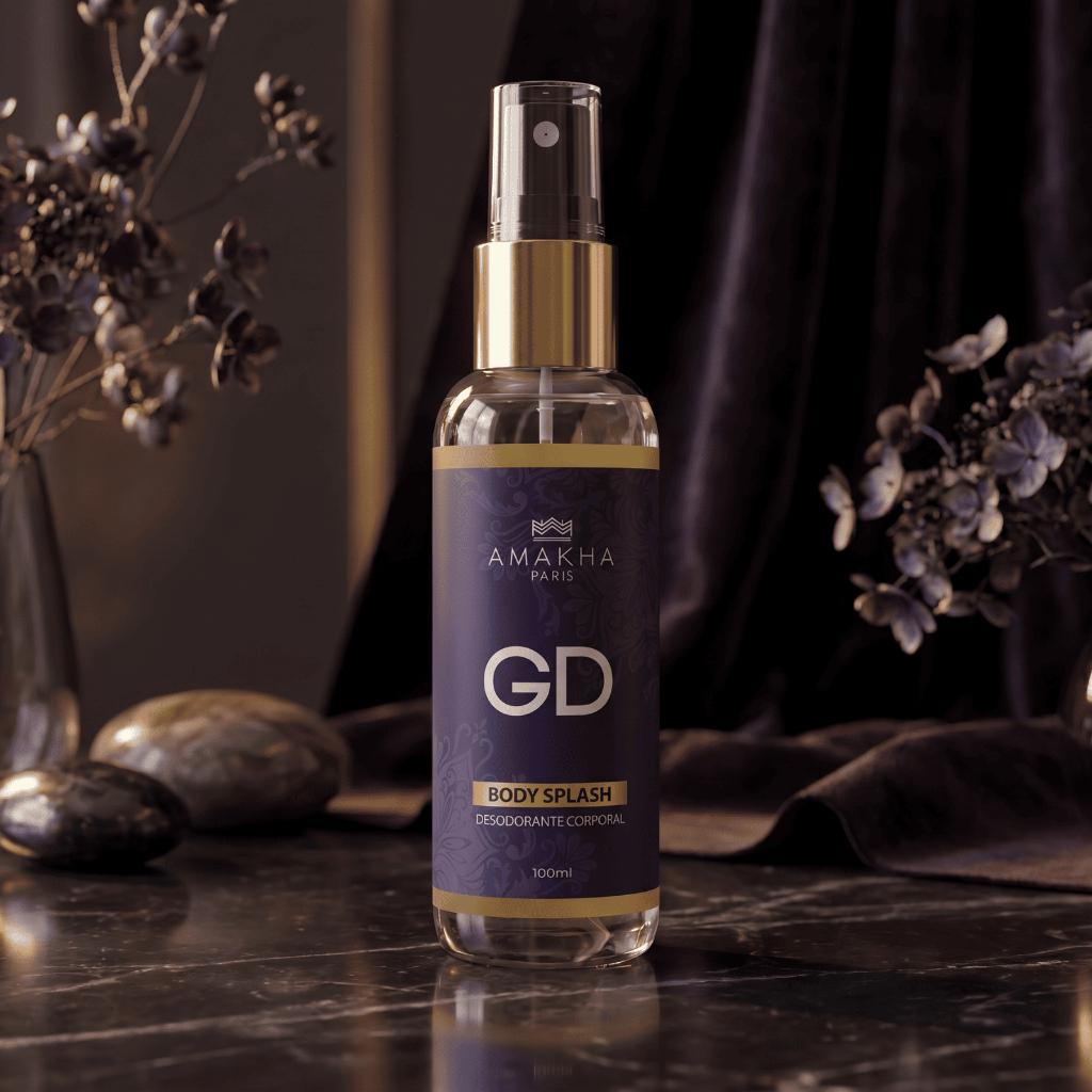 Kit Feminino Gd Perfume 15ml + Body Splash + Hidratante Amakha Paris