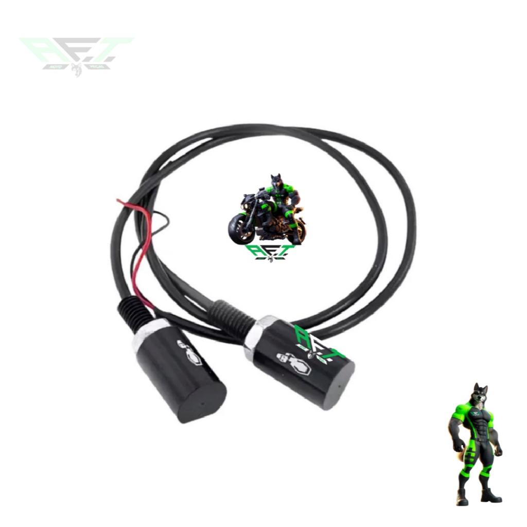 Par De Parafuso Luz De Placa Com 3 Leds Para Moto Caminhão Carro Universal