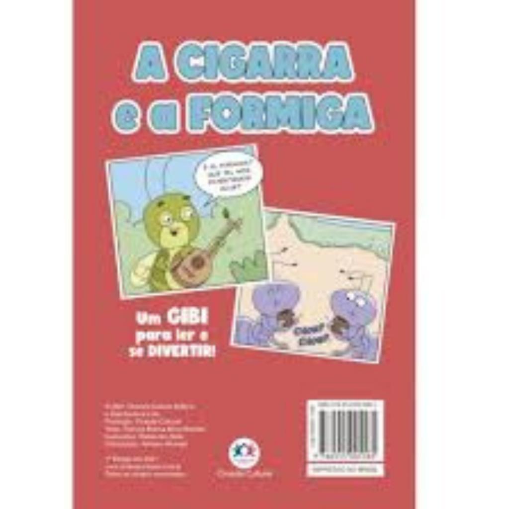 Gibi É Diversão A Cigarra E A Formiga