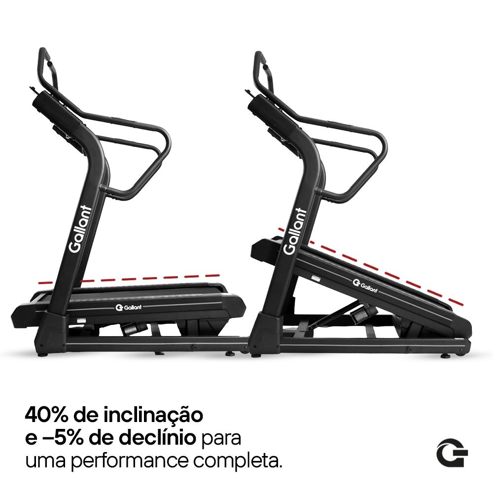 Esteira Ergométrica Gallant Elevate ULTRA 40 De Inclinação 220V (gee13e17a-220pt)