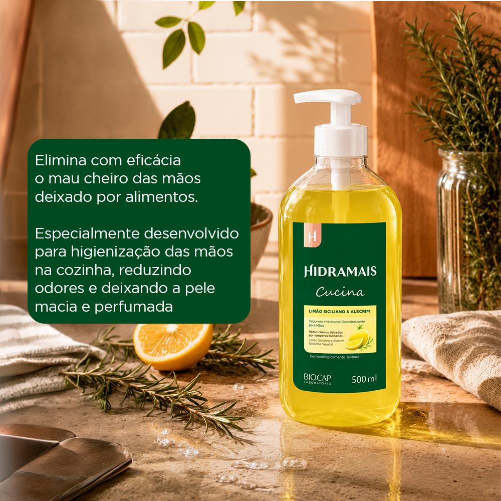 Sabonete Antiodores Cucina Limão Siciliano Hidramais 500ml