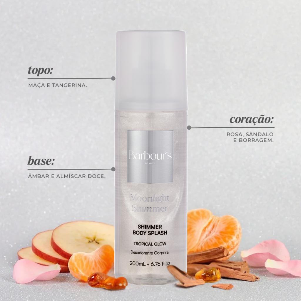Shimmer Body Splash Moonlight Shimmer Colônia 200ml