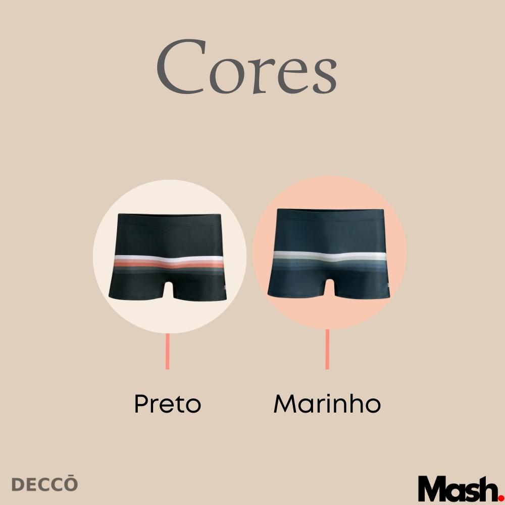 Sunga Mash Boxer Masculina Listrada Secagem Rápida Ajuste Flexível Praia Calor