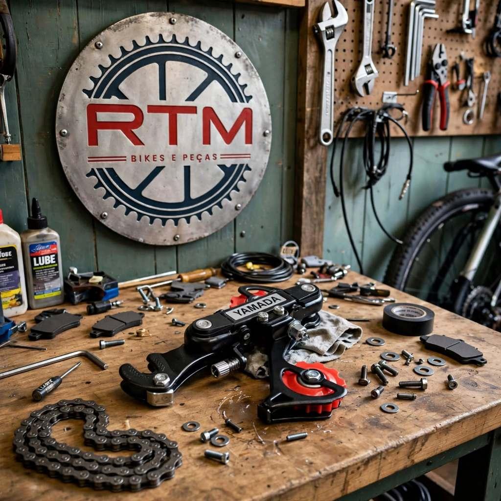 Câmbio Traseiro Mega Range 7V S/Gancheira Para Bicicleta 21 Marchas