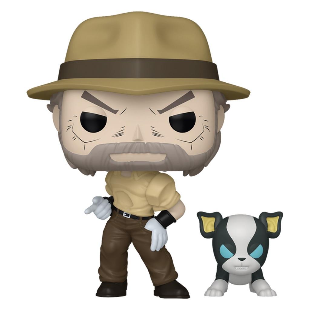 Funko Pop Animation Jojo S Bizarre Adventure - Joseph Joestar With Iggy 2146 Novo Original