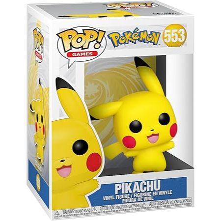 Funko Pop Games Pokémon - Pikachu (waving)-553