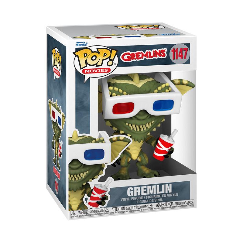 Funko Pop Gremlins - Gremlin With 3D Glasses 1147 Novo Original