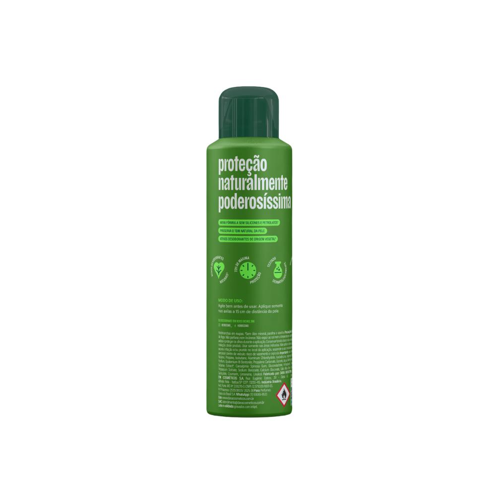 Kit Desodorante Antitranspirante Aerossol Herbíssimo Green Leaf 150ml (3 Unidades)