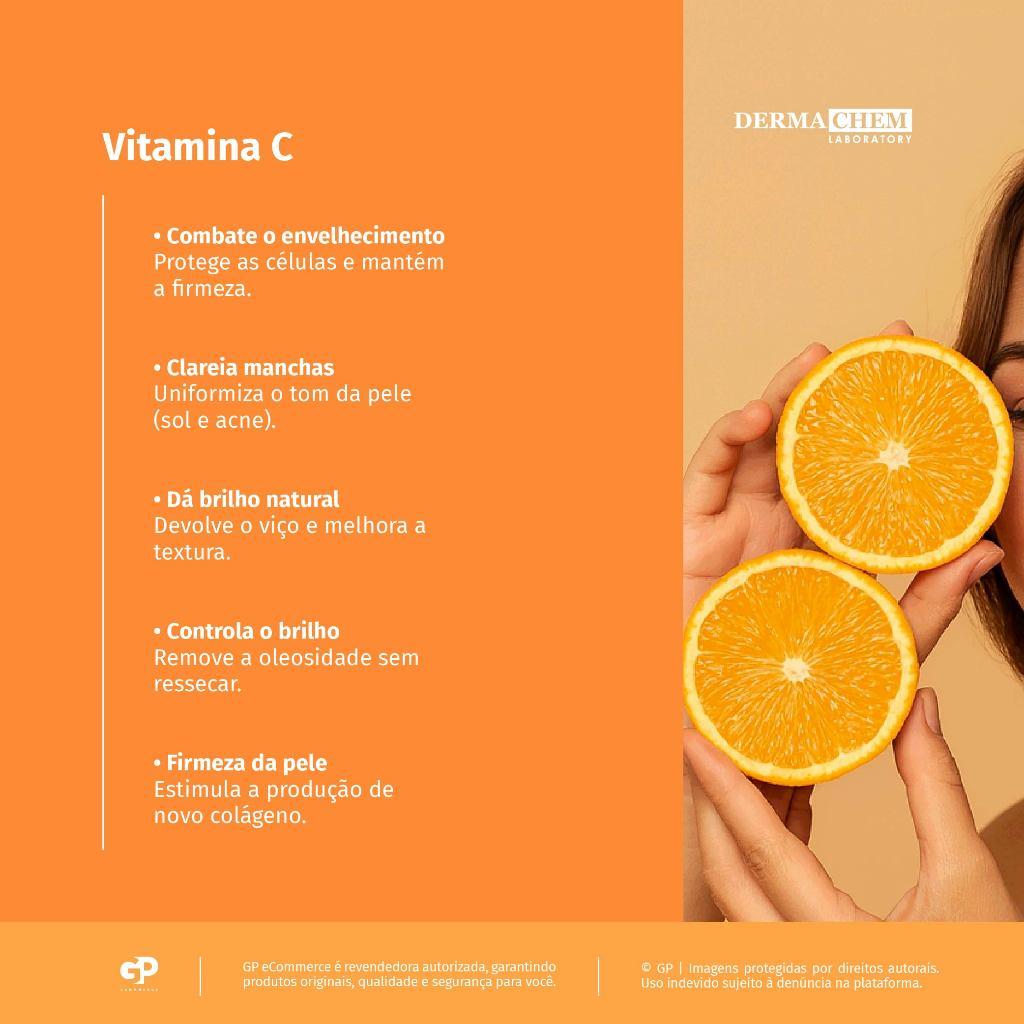 Kit Skin Care Vitamina C Conjunto De 3 Itens Dermachem