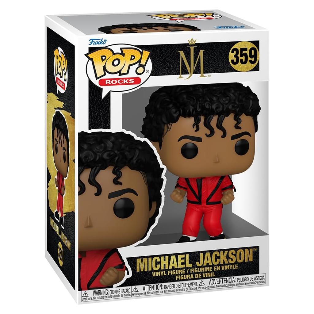 Funko Pop Rocks Michael Jackson 359 Novo Original