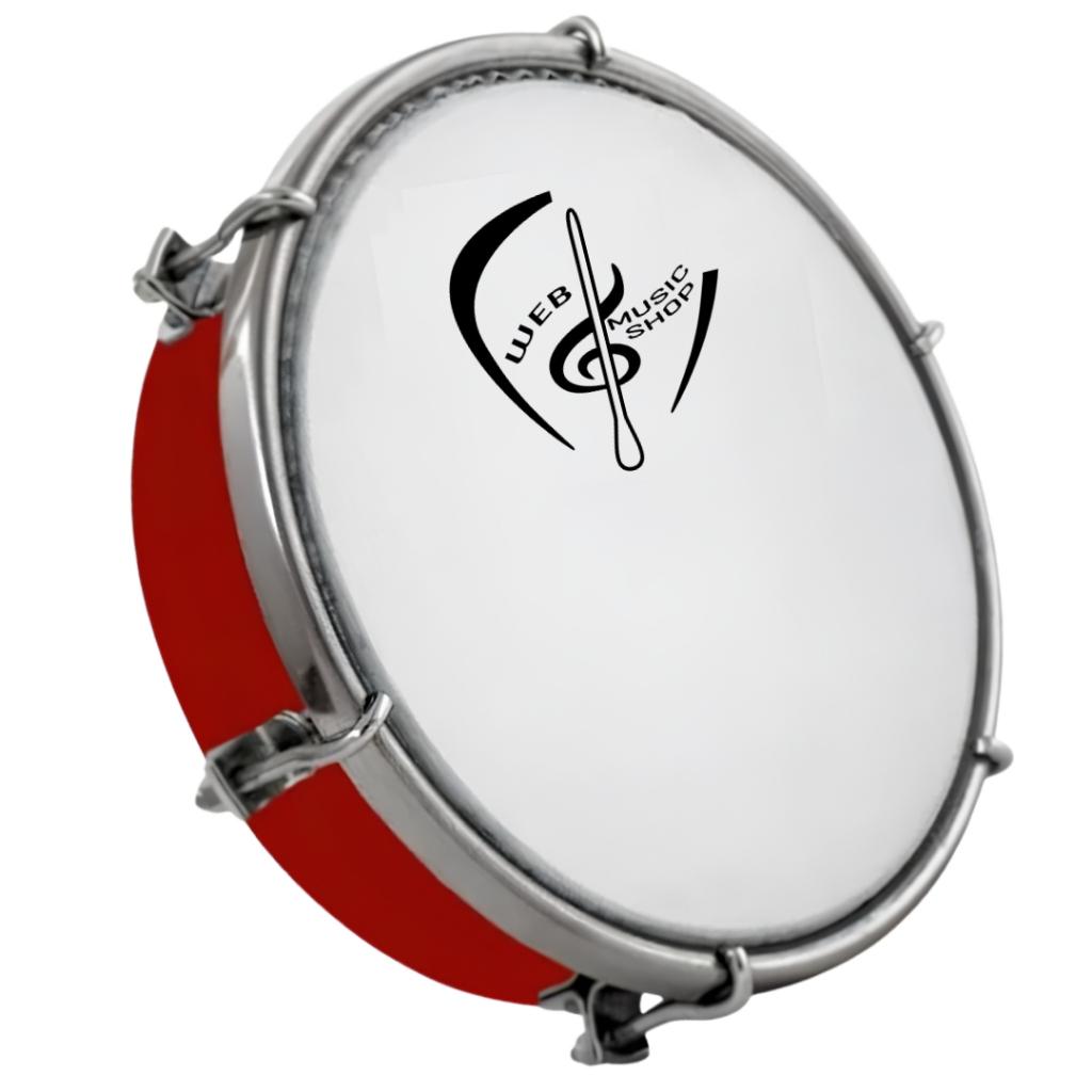 Tamborim 6 Pol. Em Abs Web Music Shop S/Baqueta