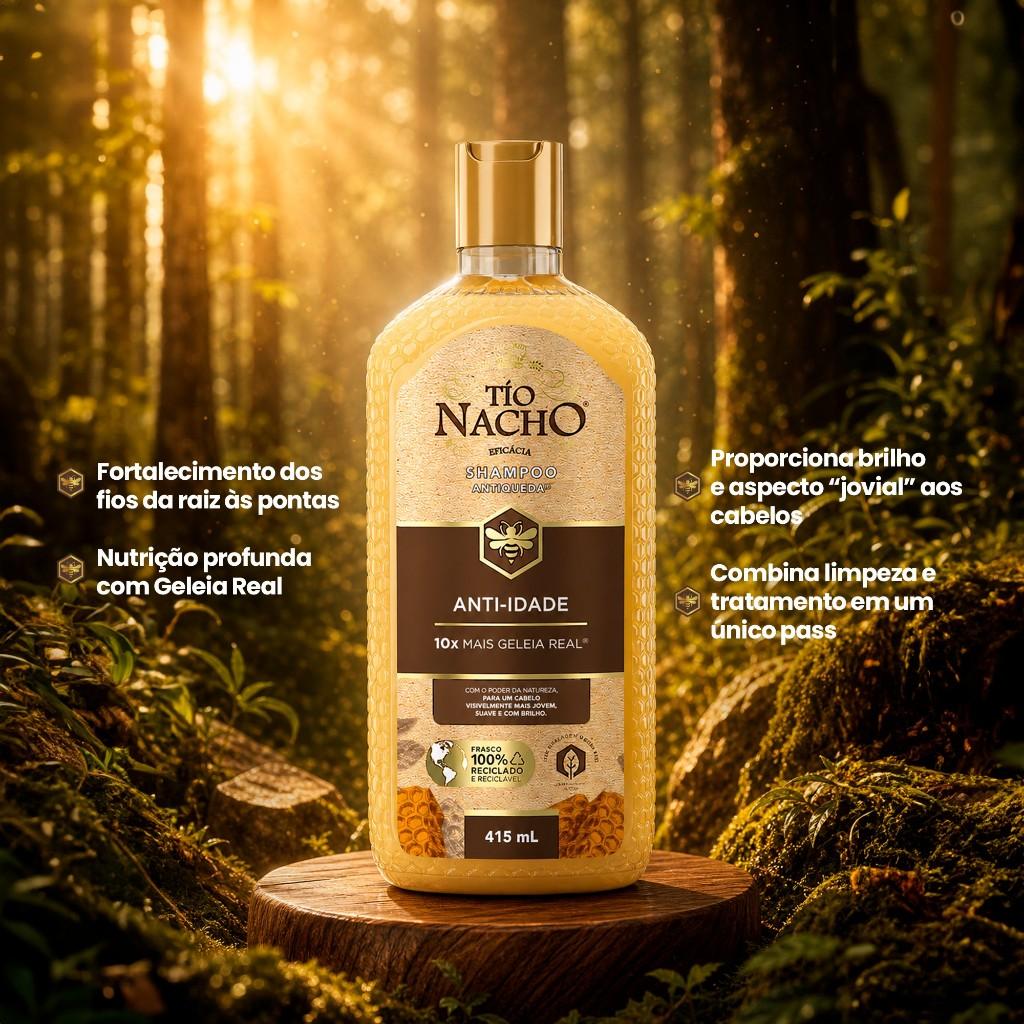 Shampoo Tio Nacho Anti-idade 415ml