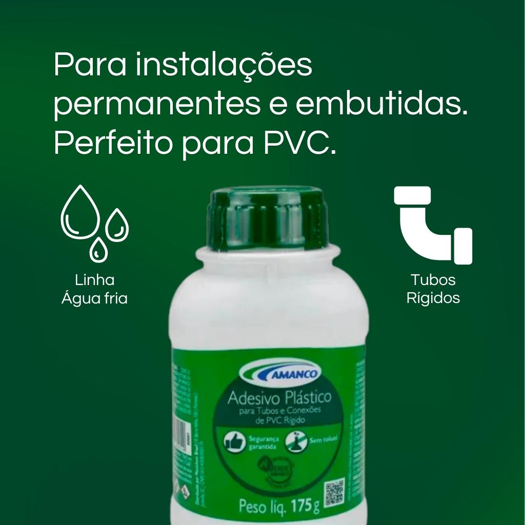 Adesivo Plástico Tigre Ou Amanco 175g C/Pincel