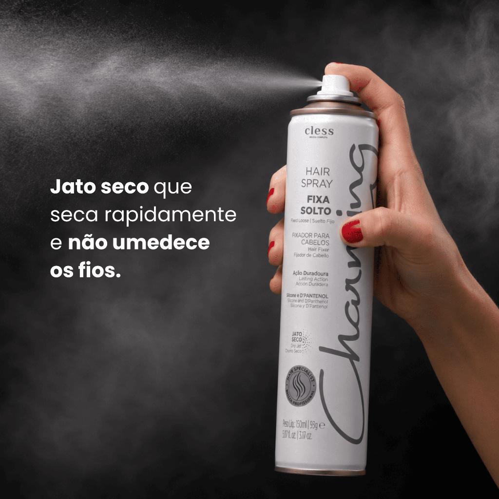 Charming Hair Spray Normal Fixa Solto 150ml