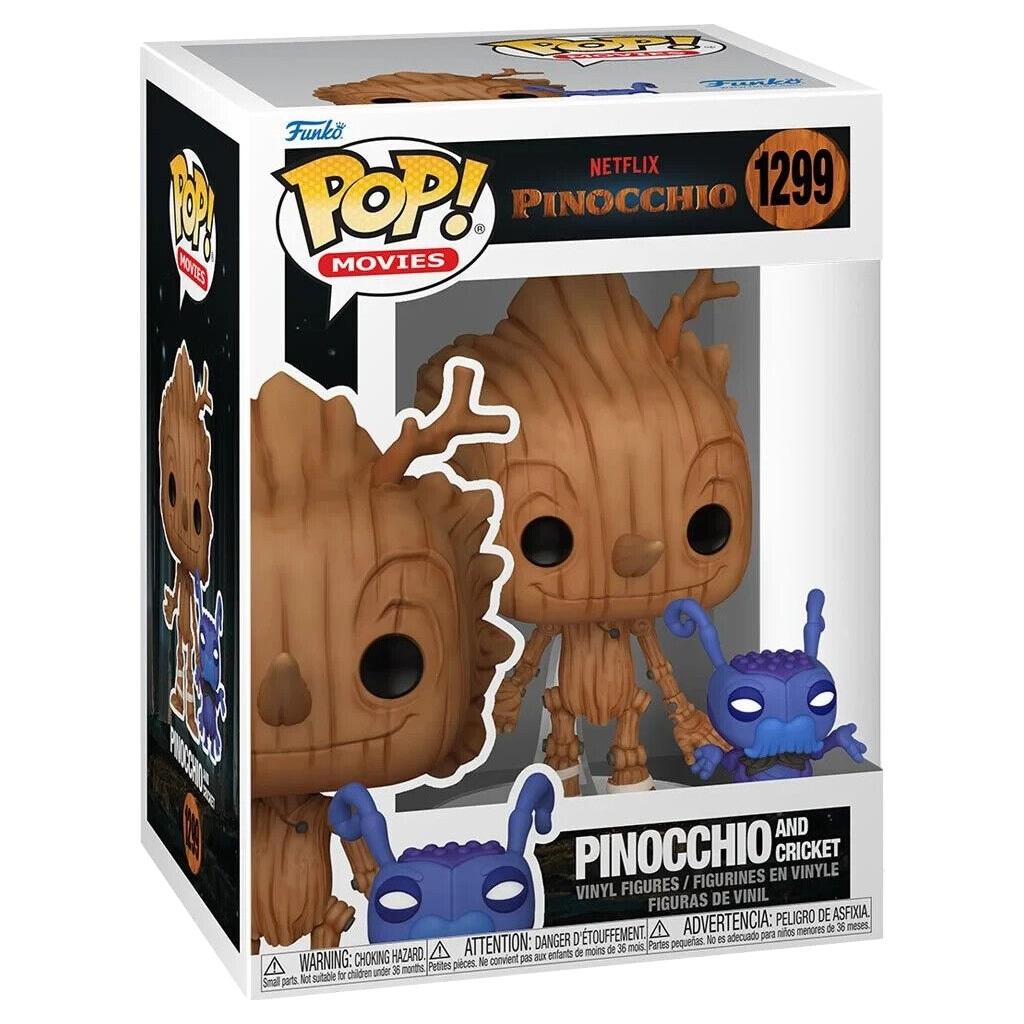 Funko Pop Movies Pinocchio - Pinocchio With Cricket 1299 Novo Original
