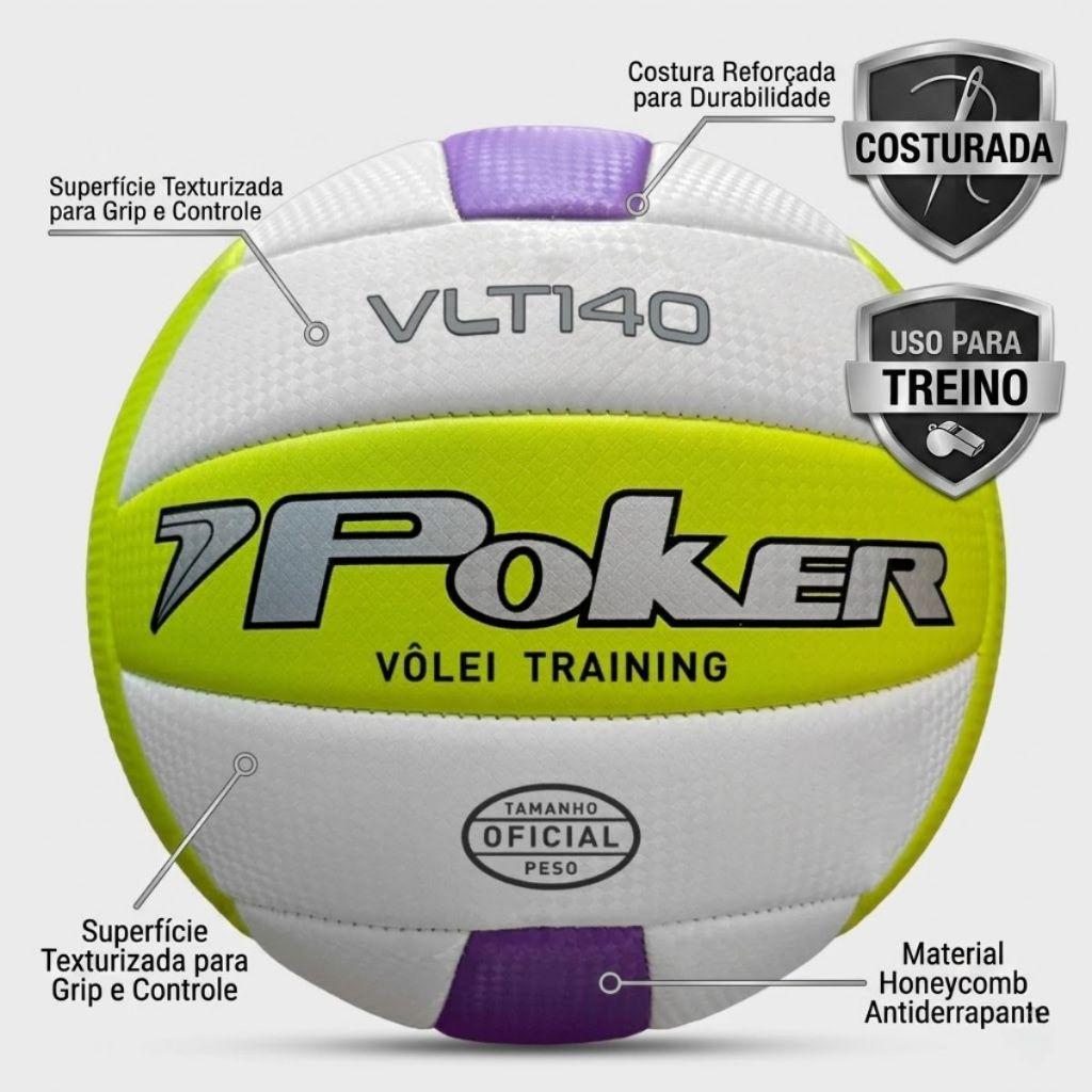 Bola De Vôlei Training Poker Voleibol Quadra Original