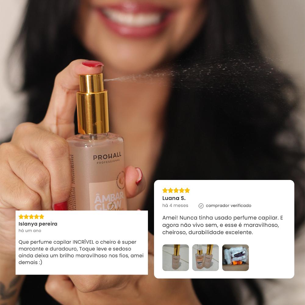 Perfume Capilar Ambar Glow Intense Parfum 60ml