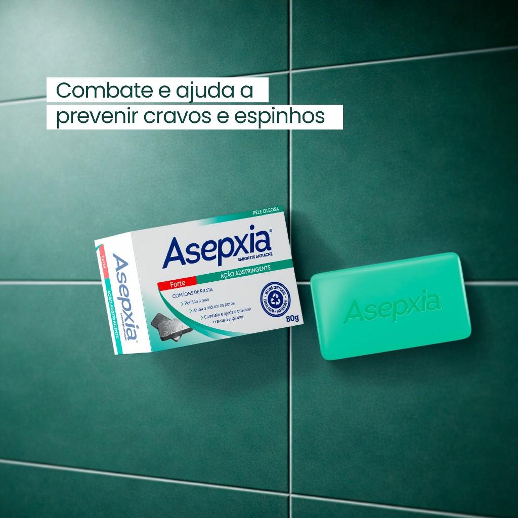 Sabonete Facial Asepxia Forte 80g