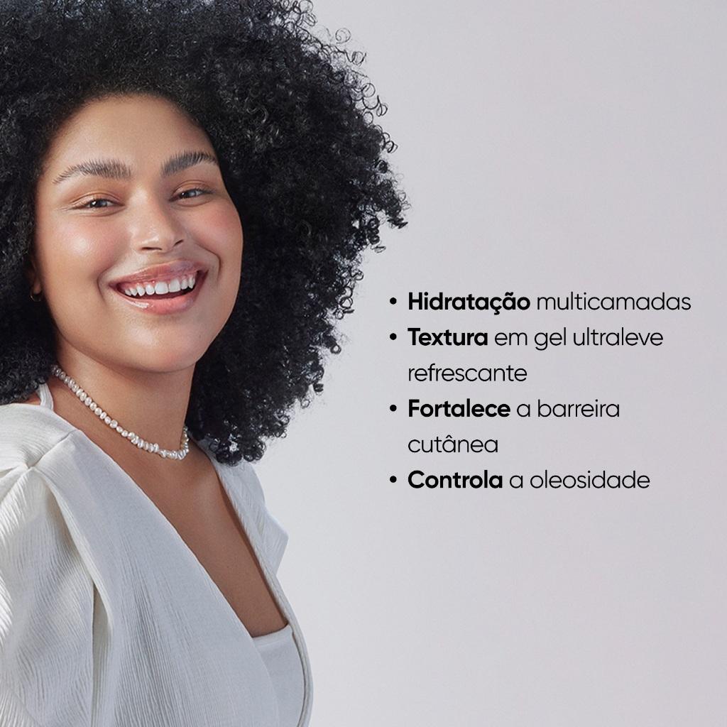 Hidratante Facial Em Gel Com Ácido Hialurônico (pele Refrescante)