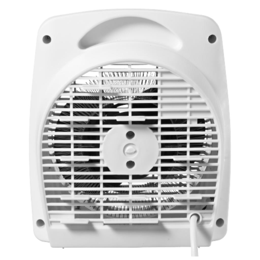 Aquecedor Elétrico Portátil 2 Em 1 Aquece E Ventila Aq-100 Kian Branco 1800w 220v