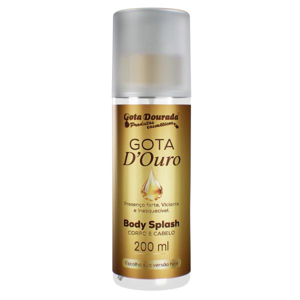 Dupla Body Splash Feminino Gota Dourada 200ml - Gota D Ouro E Escândalo