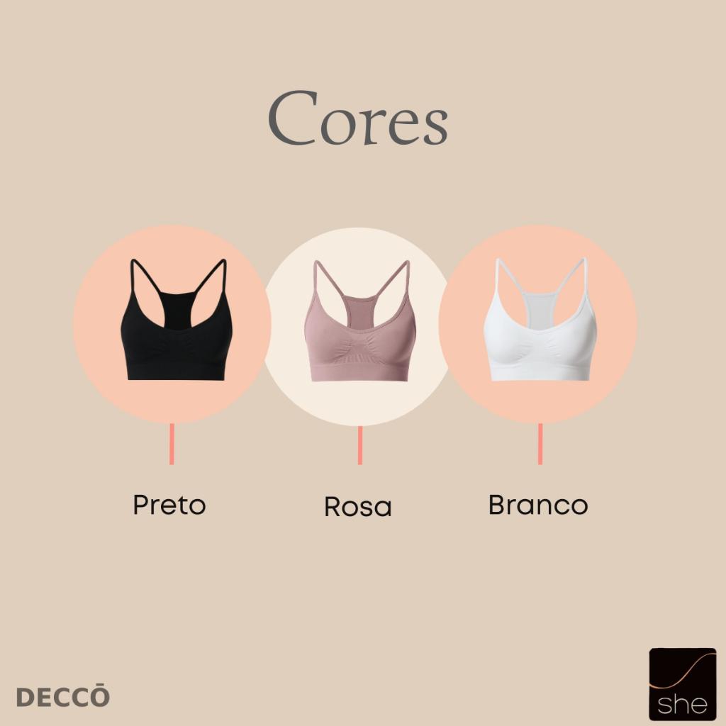 Top Fitness Feminino She Nadador Microfibra Sem Costura Sem Bojo Confortável Original