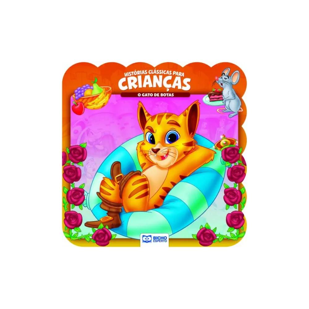 Livro Infantil Histórias Clássicas Para Crianças O Gato De Botas