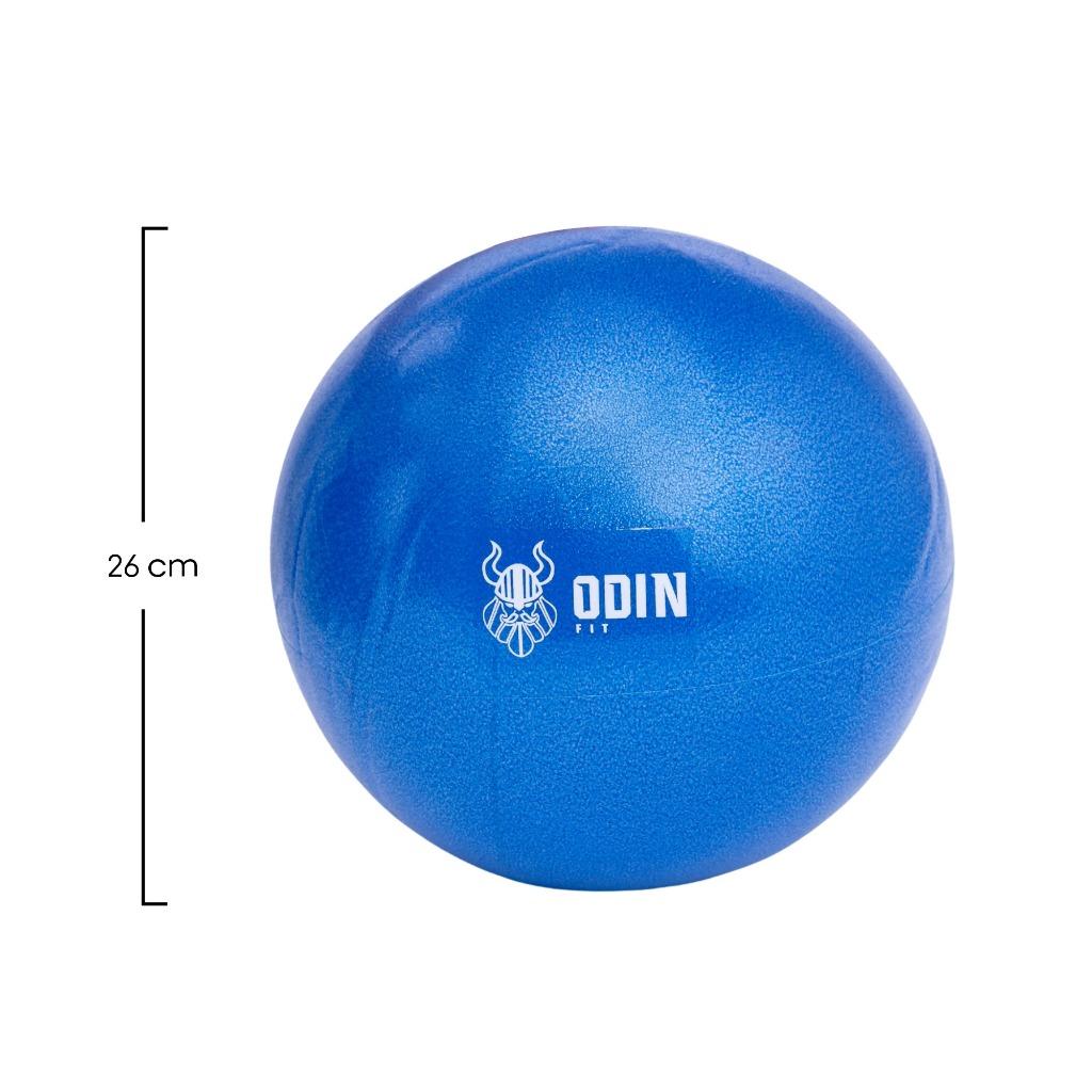 Overball Bola Para Pilates E Yoga 26 Cm Azul Odin Fit