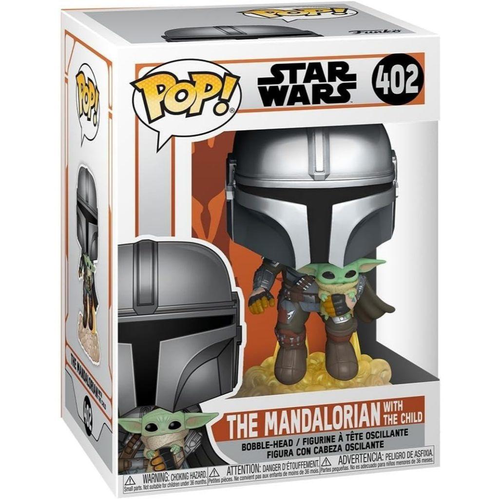 Funko Pop Star Wars Mandalorian W/the Chil - 402 Novo Original