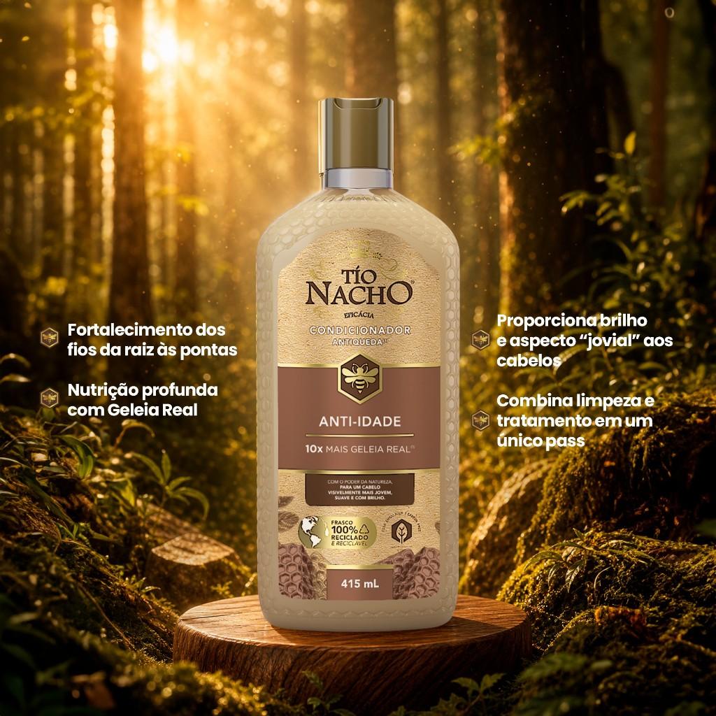 Condicionador Tio Nacho Anti-idade 415ml - Antiqueda E Geléia Real
