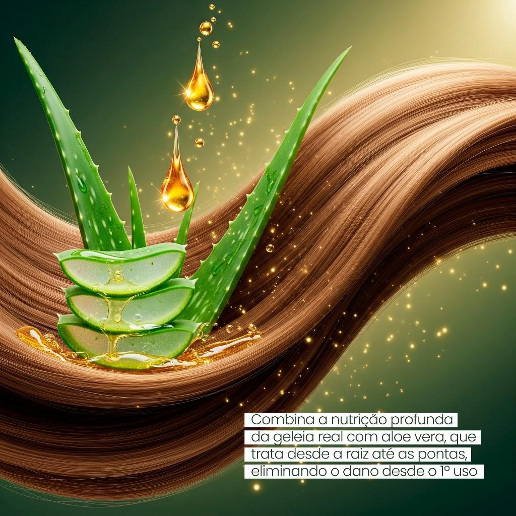 Shampoo 415ml + Condicionador 200ml Tio Nacho Kit Reconstrutor 615ml - Antiqueda E Aloe Vera