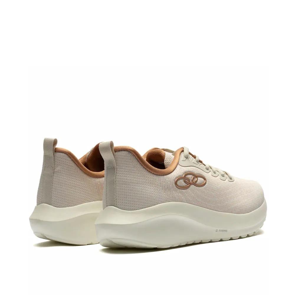 Tênis Feminino Olympikus Acqua 316 Evasense Bege Claro Original