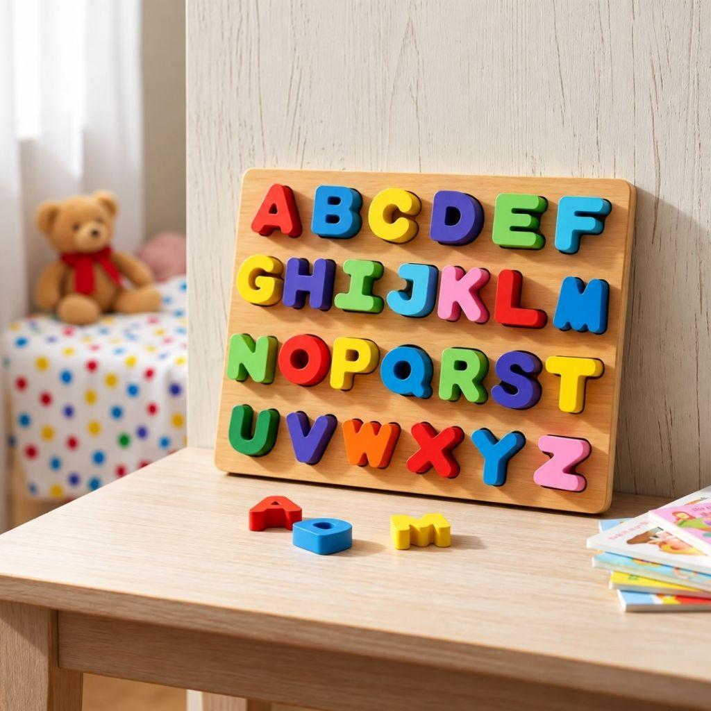 Quebra-cabeça De Encaixe Números Divertidos Tons Pastéis Educativo Matemática Candy Colors Letras