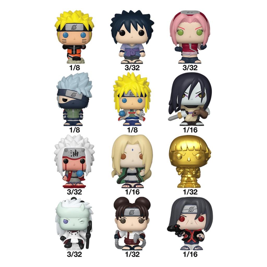 Funko Bitty Pop Mystery Naruto Shippuden 89868//89869 Novo Original