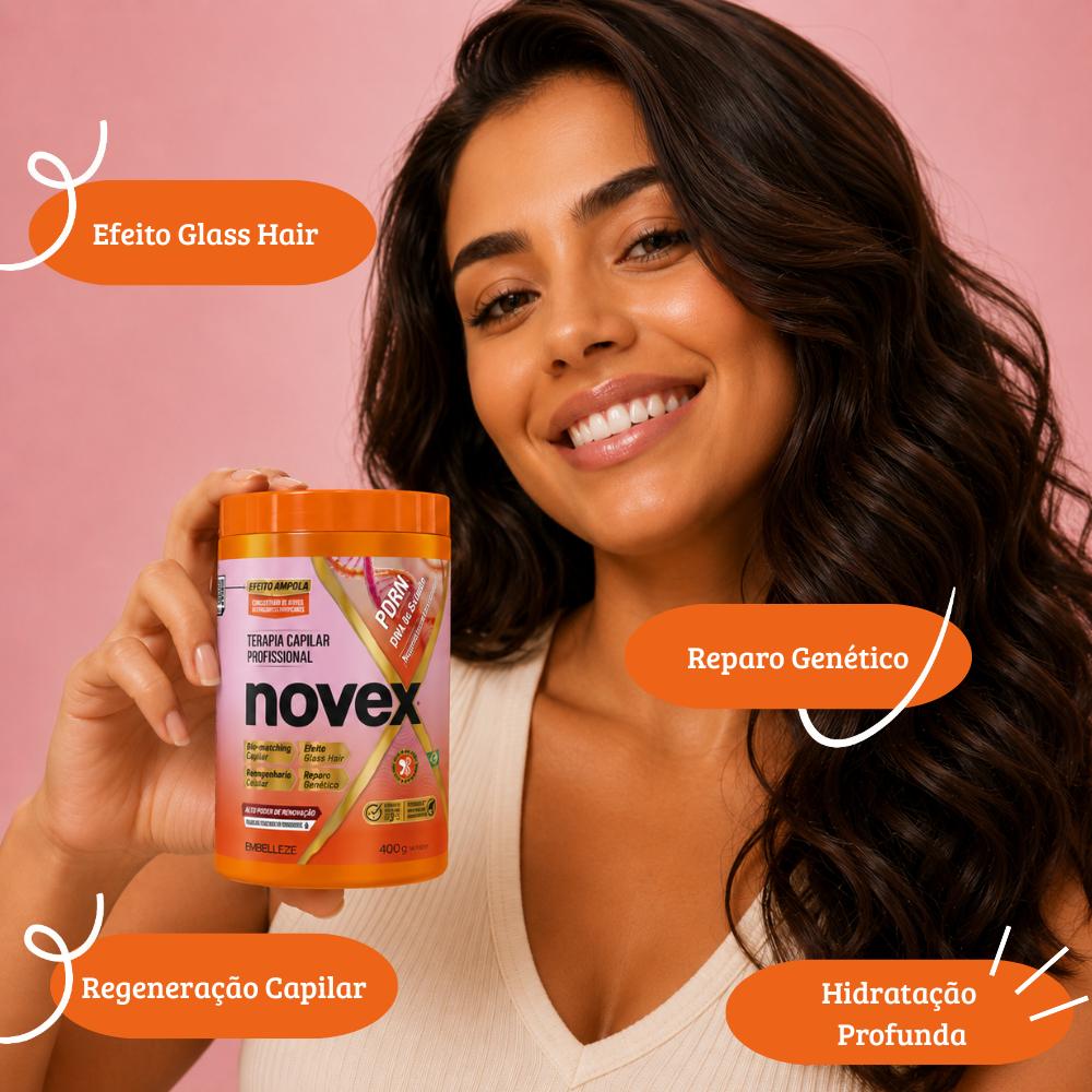 Kit 2 Creme De Tratamento Novex Pdrn Dna De Salmão