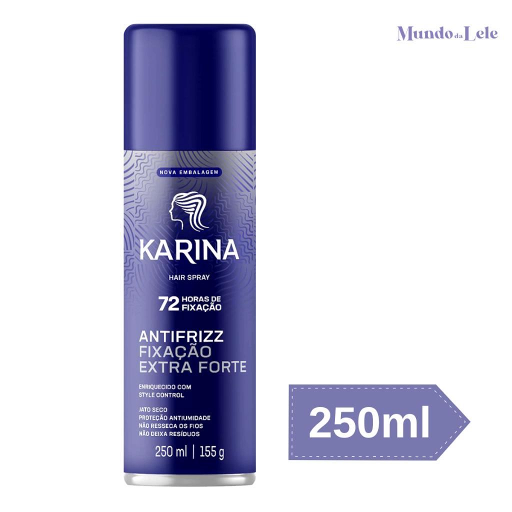 Hair Spray Karina Fixação Extra Forte 250ml