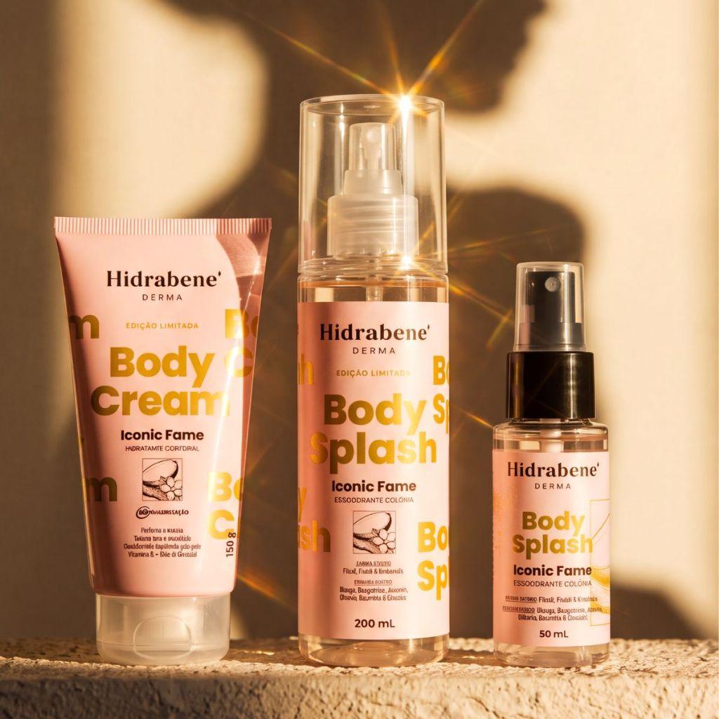 Kit Body Splash 200ml + Body Splash Mini 50ml + Body Cream 150g