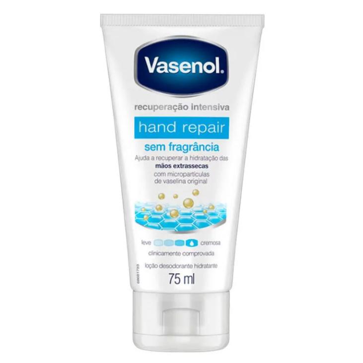 Hidratante Vasenol Recuperação Intensiva Hand Repair 75ml