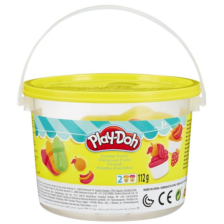 Massinha Play Doh Mini Balde Sortido - Hasbro B4453