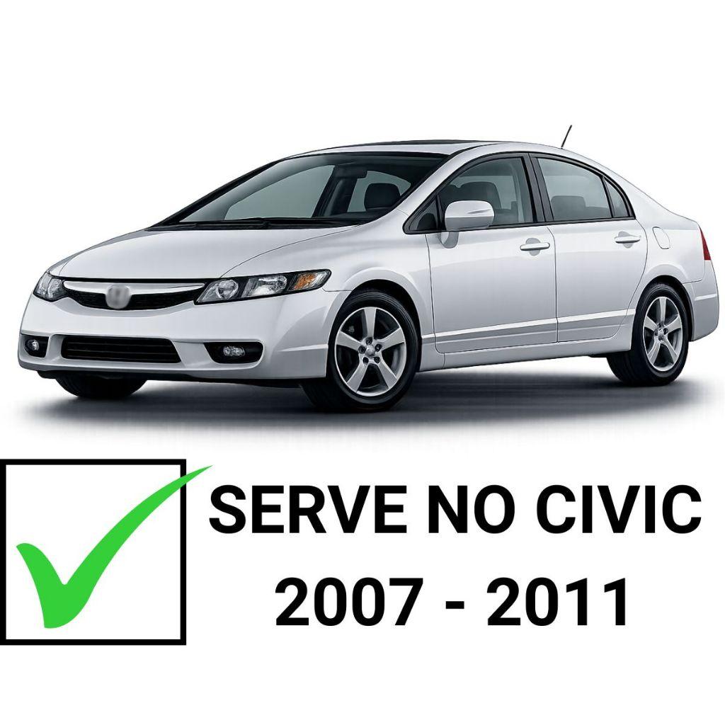 Manopla De Cambio Coifa Bola Alavanca Compatível Honda Civic 2007 Até 2011 Manual