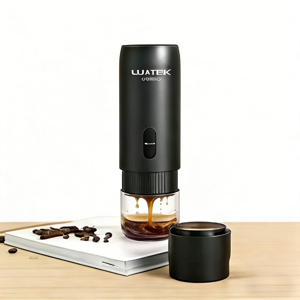 Máquina De Café Espresso Portátil 3 Em 1 Compacta E Recarregável