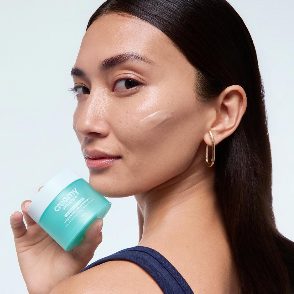 Hidratante Facial Gel Pele Oleosa - Controle De Oleosidade 24h - Toque Seco Matte - Hydragel Creamy