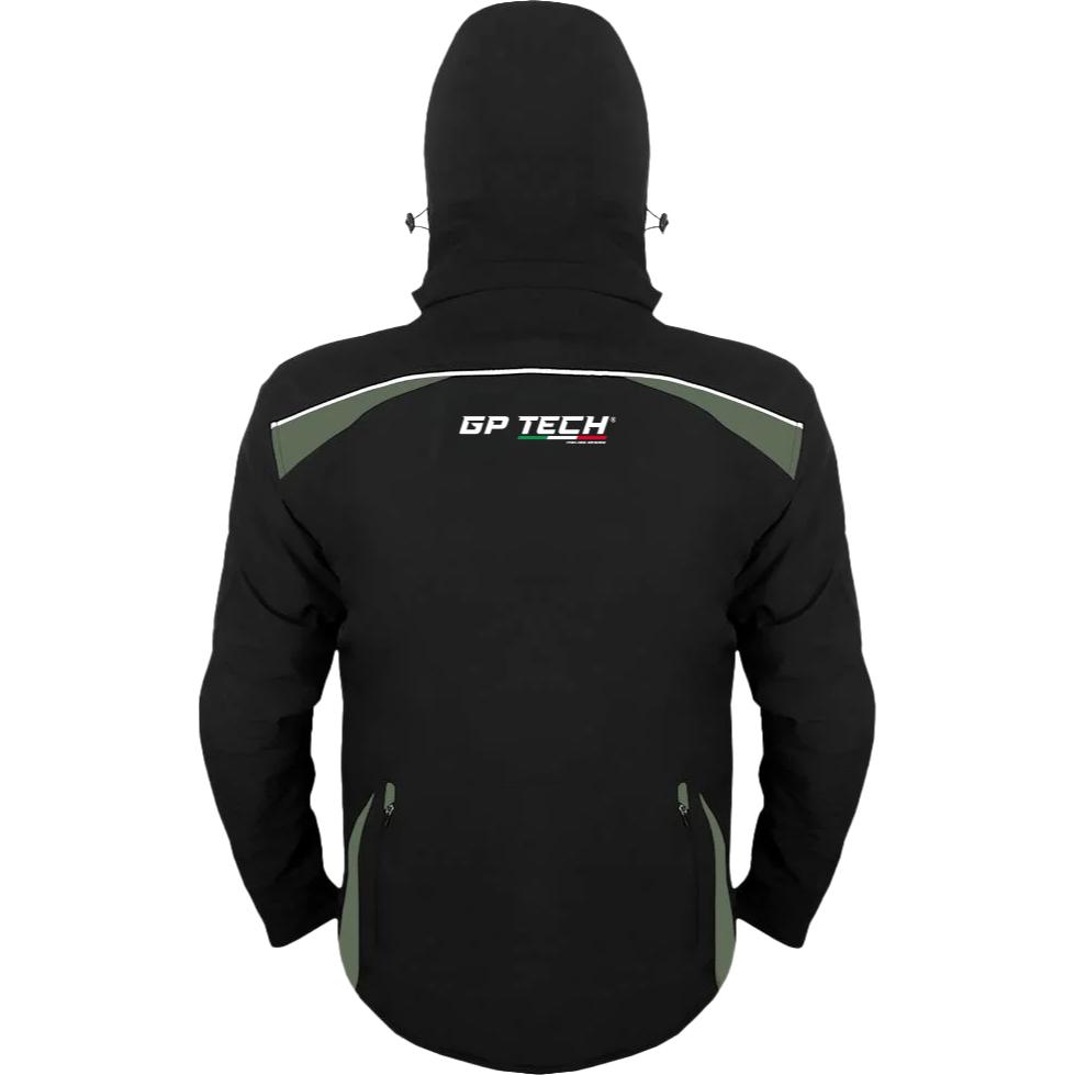Jaqueta Motociclista Gp Tech Soft Casual Com Proteções Touca Removível
