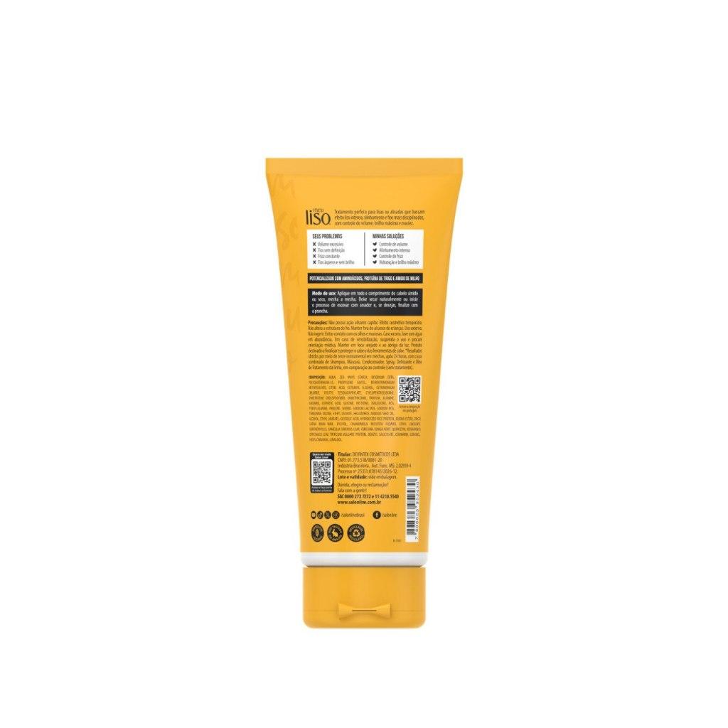 Defrizante Protetor Térmico Meu Liso Muito + Liso Salon Line 200ml