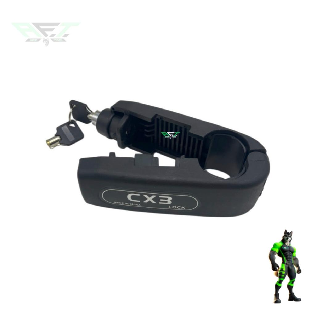 Trava Moto Manete Antifurto Punho Para Freio E Acelerador