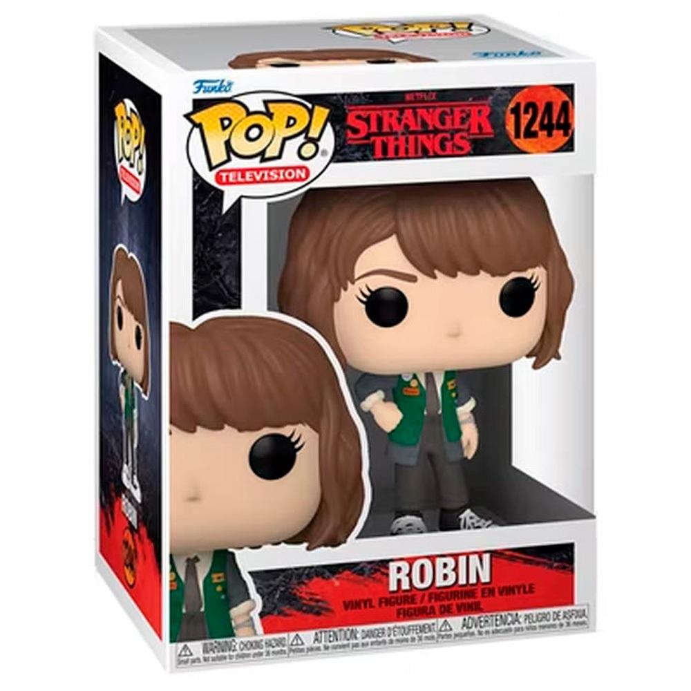 Funko Pop Stranger Things S4 Robin 1244 Novo Original