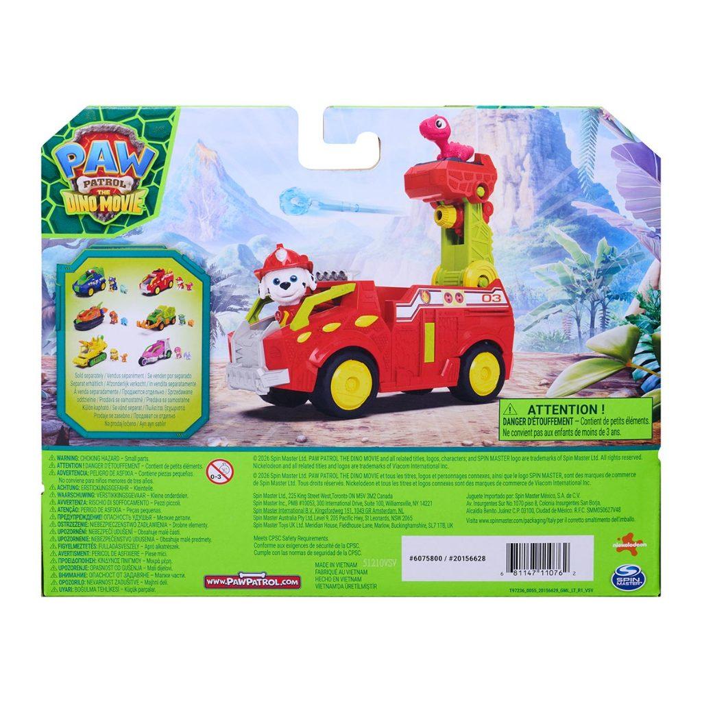 Caminhão Do Marshall + 2 Bonecos - Patrulha Canina Uma Aventura Dino