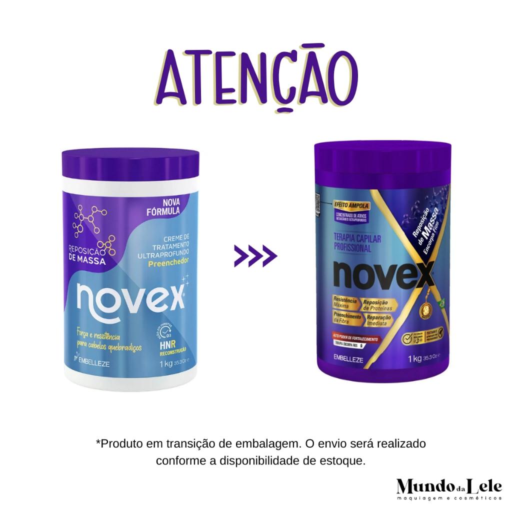 Creme De Tratamento Novex Reposição De Massa 1KG