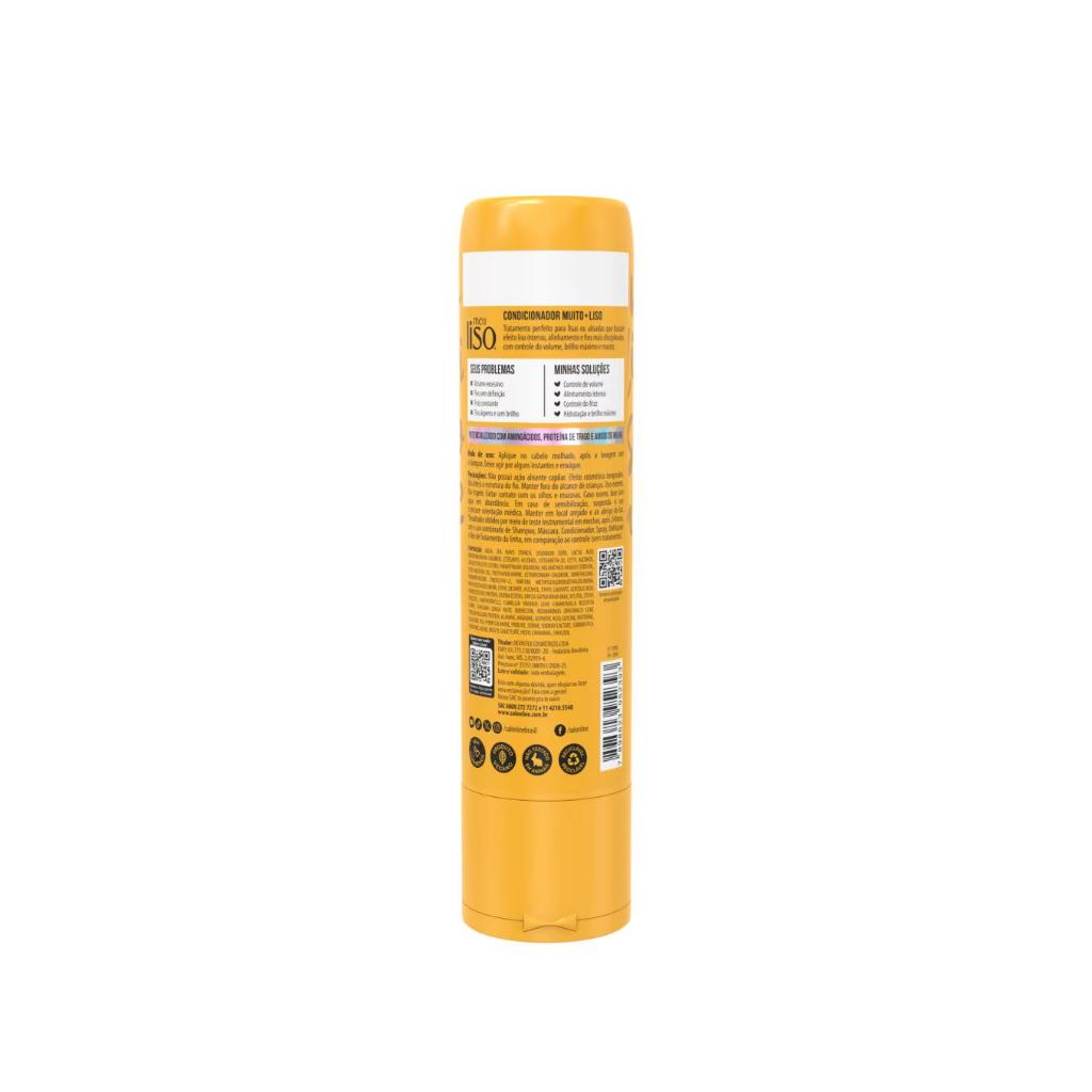 Condicionador Meu Liso Muito + Liso Salon Line 300ml