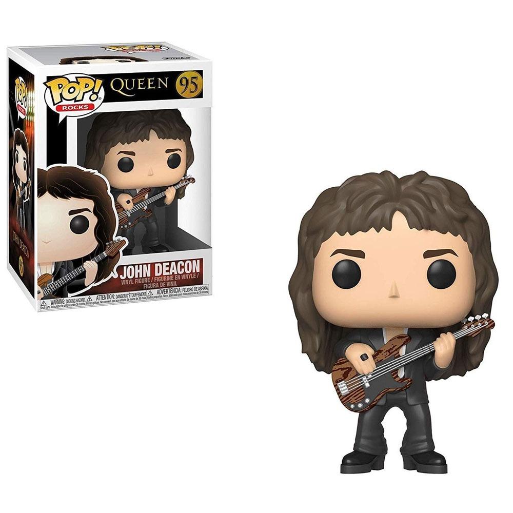 Funko Pop Rocks Queen - John Deacon 95 Novo Original